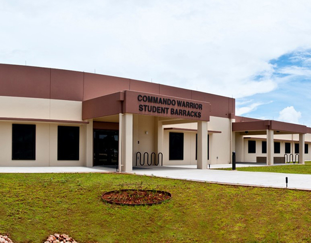 AAFB Commando Warrior Open Bay Student Barracks - Andersen Air Force Base, Guam