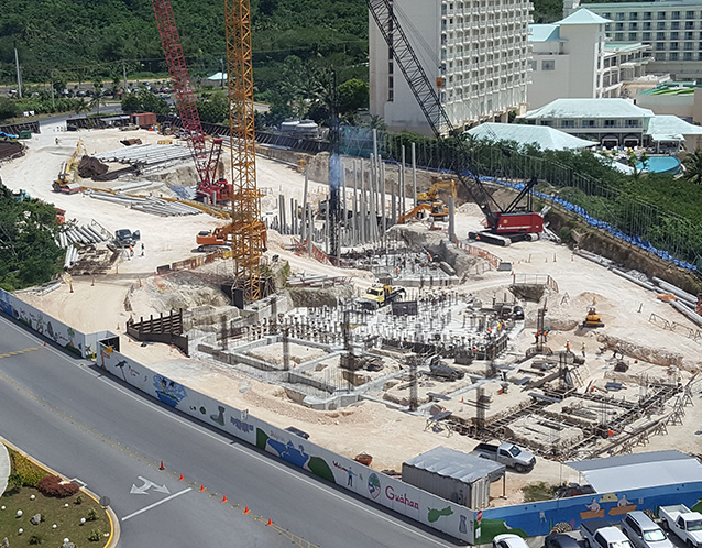 Hotel Nikko Piling Works - Hotel Tsubaki Project - Guam